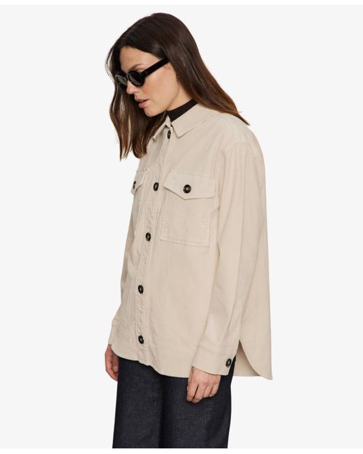 Sanctuary Natural The Corduroy Shacket