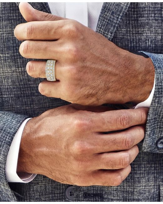 Macy's Metallic Diamond (2 Ct. T.w. for men