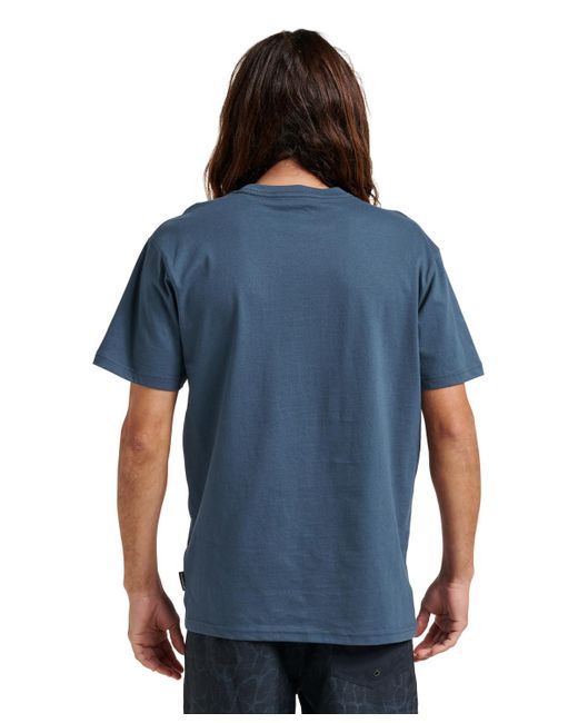 Quiksilver Blue Hi Island Lock T-shirt for men