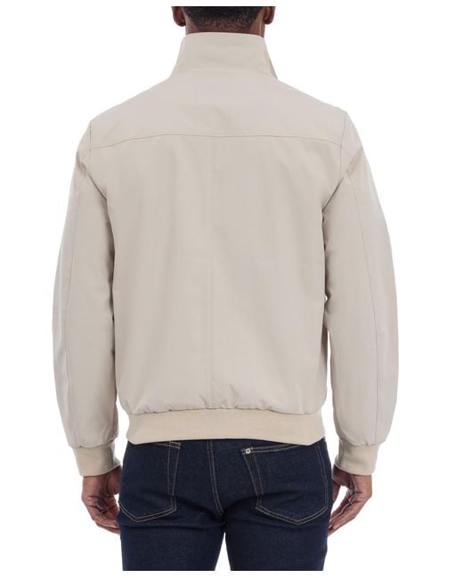 Michael Kors Gray Solid-color Stand-collar Hipster Jacket for men