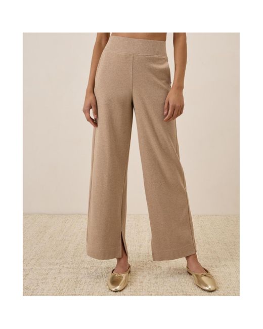 Pact Natural Organic Cotton Airplane Wide Leg Pant