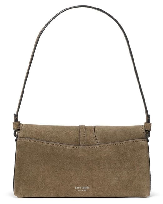 Kate Spade Metallic Loop Dot Patchwork Small Flap Shoulder Handbag
