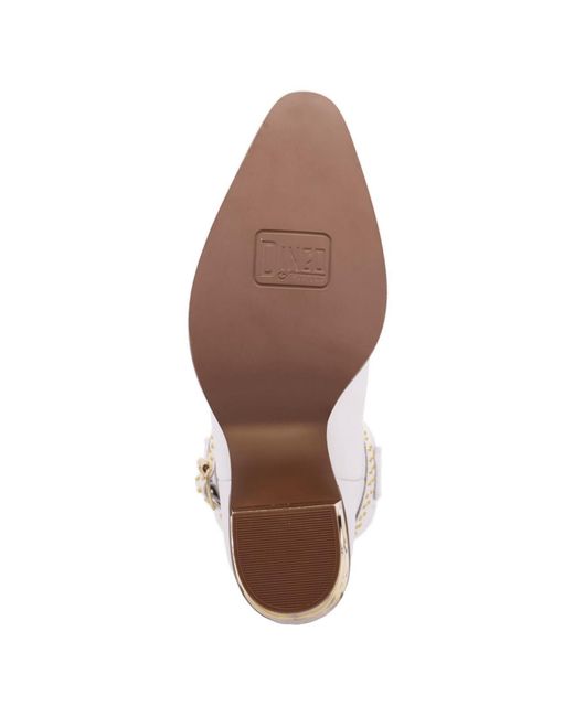 Dingo White Milano Leather Bootie