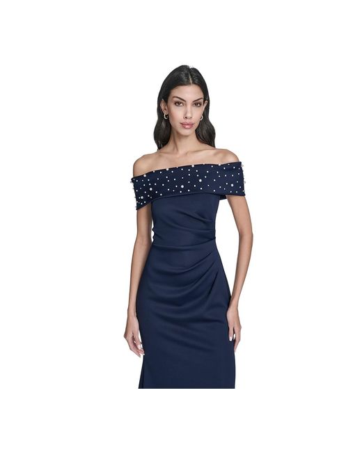 sachin and babi light blue dress Eliza J