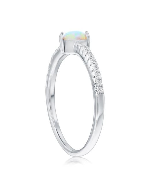 Simona Blue Sterling