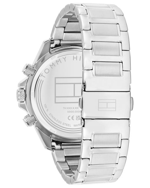 Tommy Hilfiger Blue Multifunction Tone Stainless Steel Bracelet Watch for men