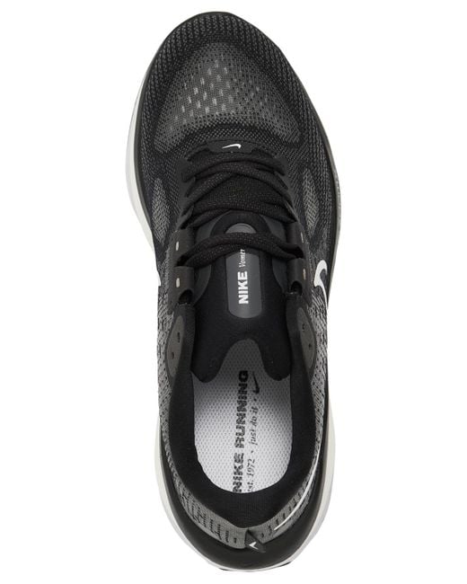 Nike Black Vomero 17 Road Running Sneakers From Finish Line