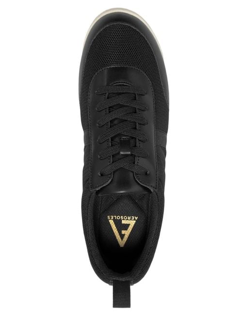 Aerosoles Black Pixie Lace-up Sneakers