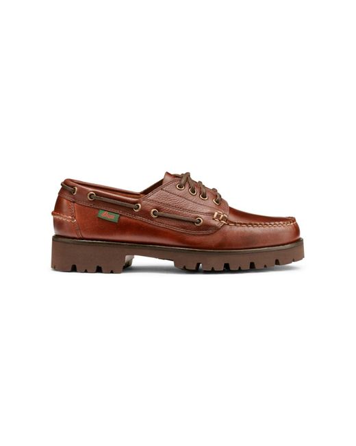 G.H. Bass & Co. Ranger Super Lug Camp Moc Hand Sewn Boat Shoes in Brown ...