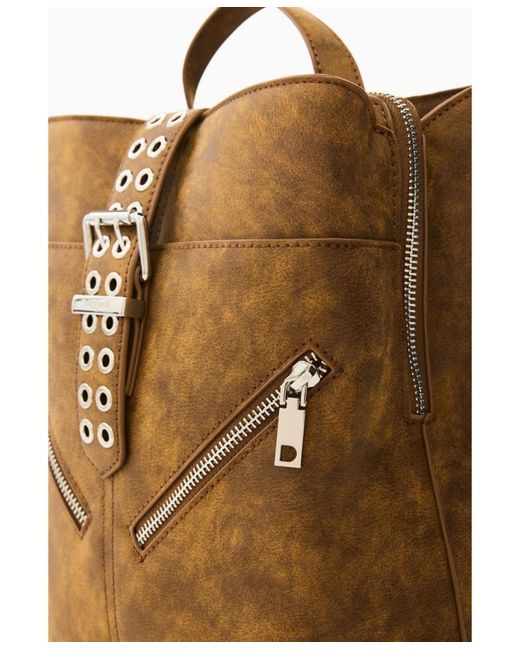 Desigual Natural Mini Small Backpack
