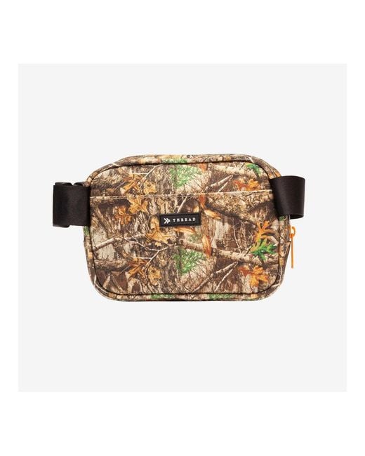 Thread Wallets Green Rose Dust Fanny Pack