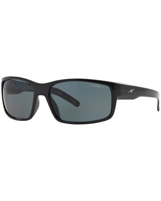 Arnette Black Polarized Polarized Sunglasses for men
