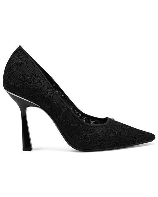 DKNY Black Nachman High Pointed Toe Pumps