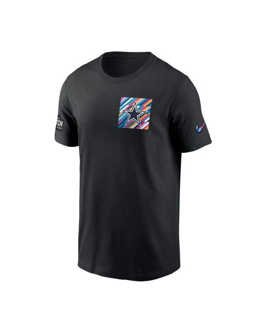 Nike Black Denver Broncos 2023 Nfl Crucial Catch Sideline Tri-blend T-shirt  for Men