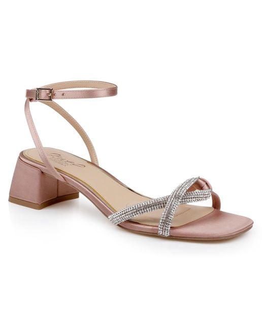 Badgley Mischka Multicolor Fern Dress Sandals