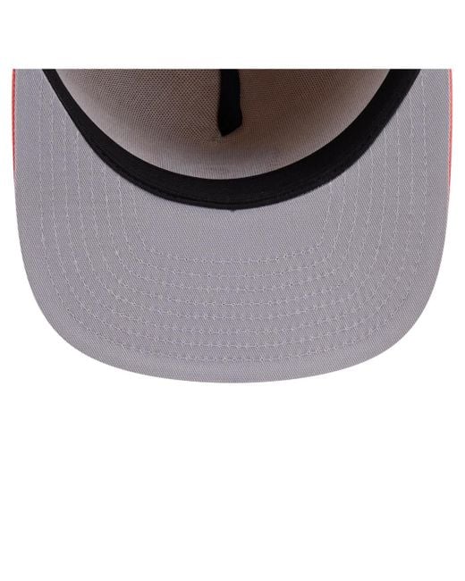 KTZ Pink Light Beige/coral Milwaukee Brewers Two-tone Color Pack A-frame 59fifty Fitted Hat
