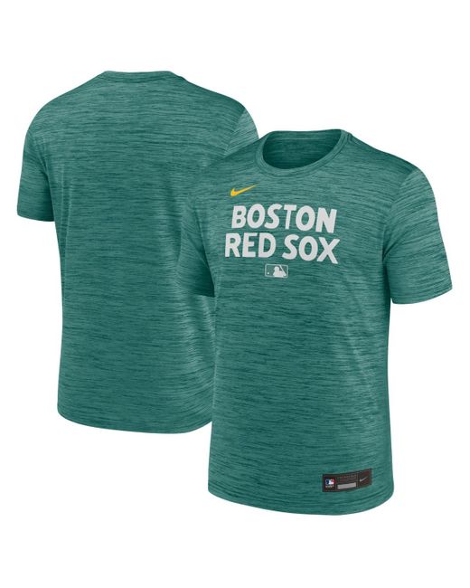 Nike Green Boston Red Sox 2025 City Connect Authentic Collection Velocity Performance T-shirt for men