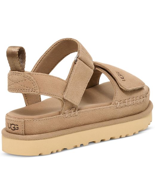 Ugg Natural Goldenstar Flat Platform Lug-sole Als