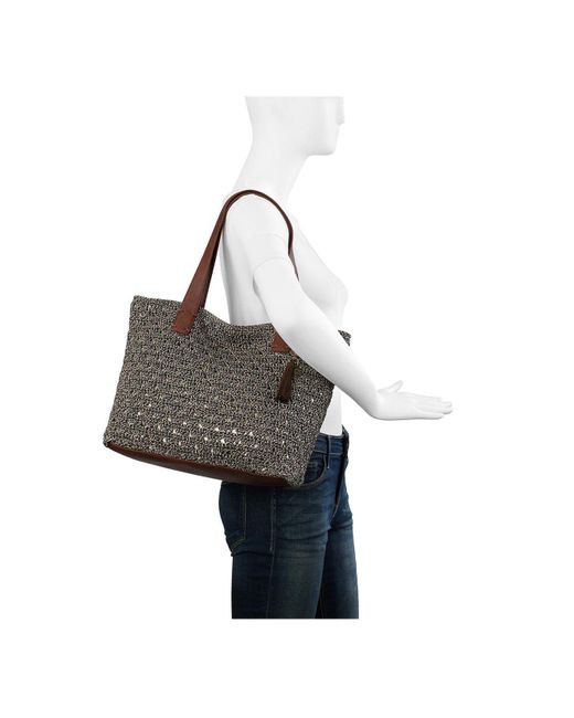 the sak fairmont crochet tote