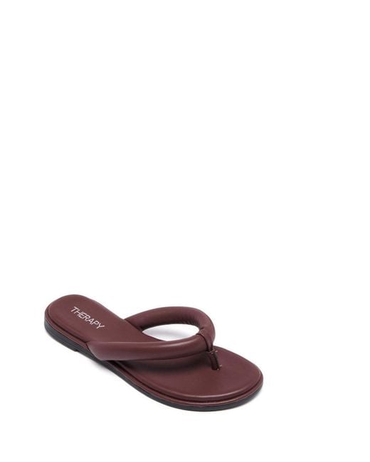 Therapy Australia Purple Teva Open Round Toe