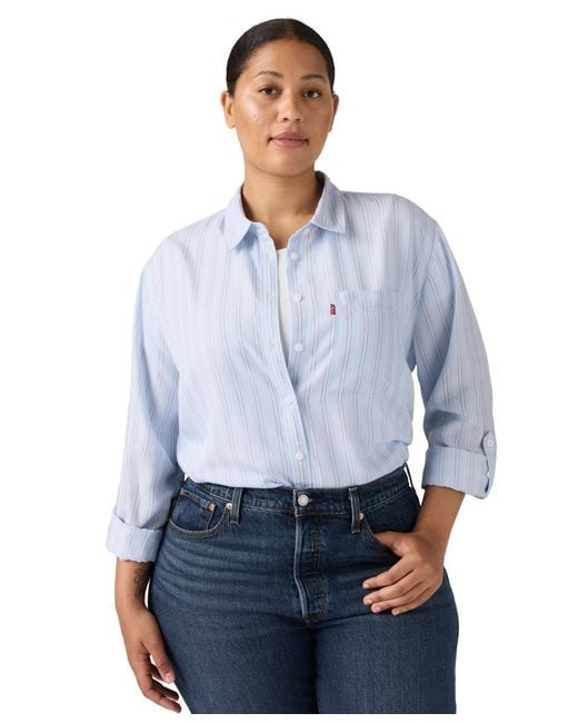 Levi's Blue Plus Darlene Shirt