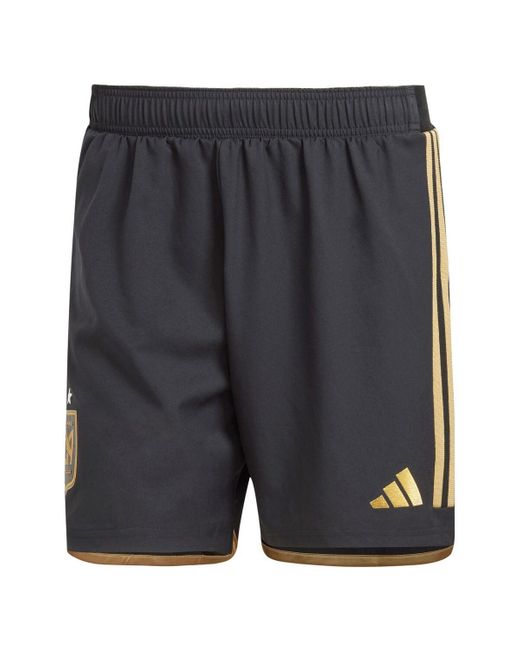 Adidas Gray Lafc 2024 Home Aeroready Authentic Shorts for men