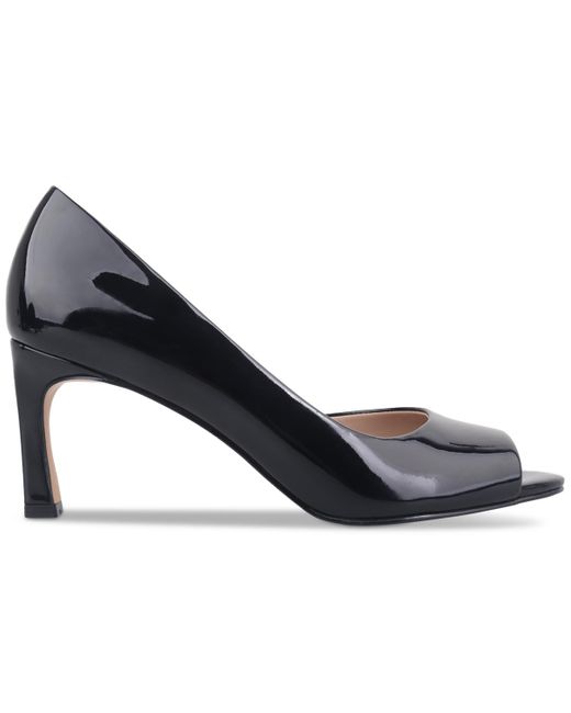 Giani Bernini Blue Valorr Peep Toe D'orsay Dress Pumps