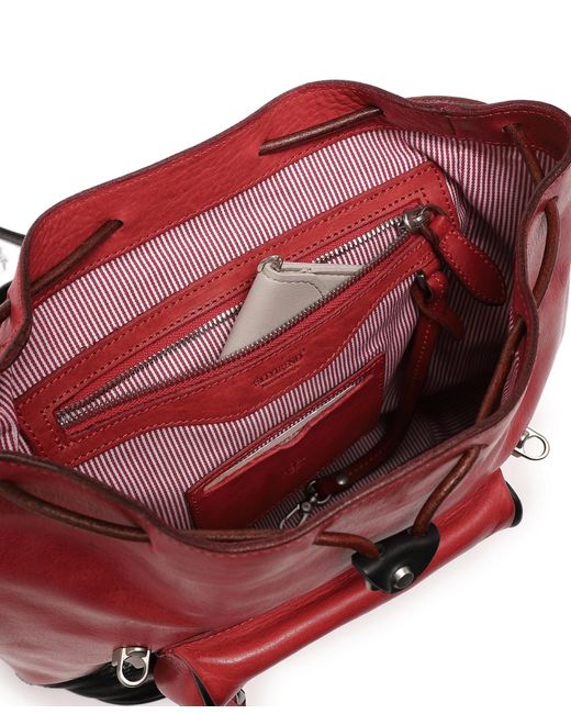 Old Trend Red Ficus Backpack