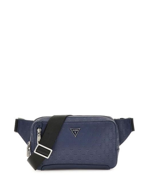 Guess Blue Torino Bum Bag for men