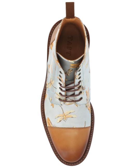 Taft Natural Jack Lace-up Cap-toe Boot for men