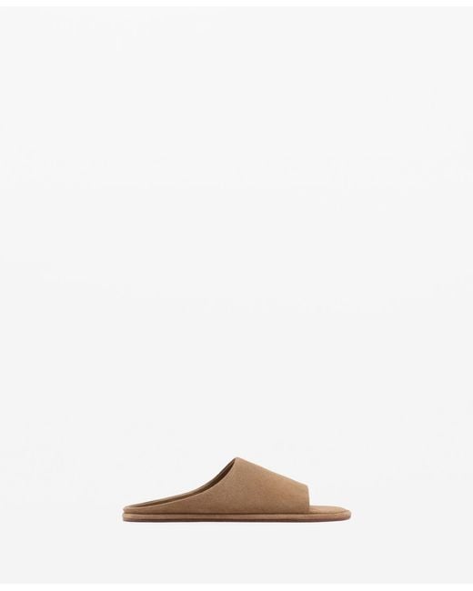 Mango Brown Suede Leather Als