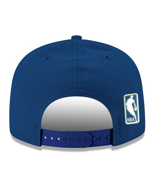 KTZ Blue Detroit Pistons Team Color 9fifty Snapback Hat for men