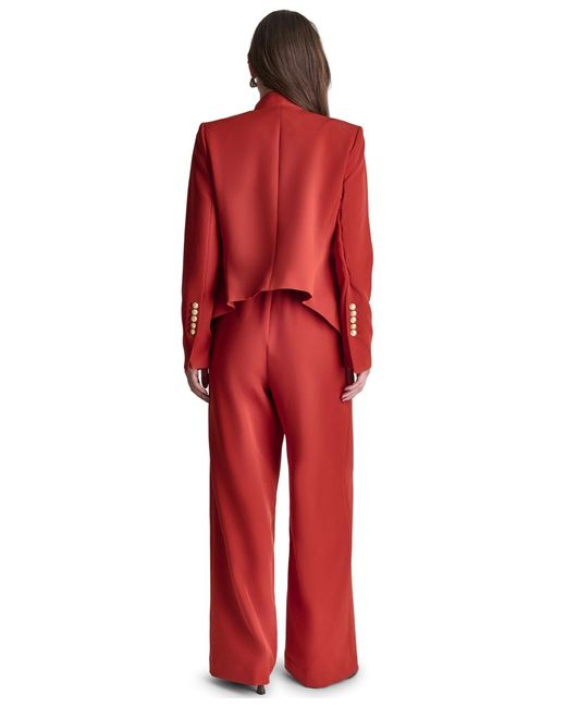 BCBGMAXAZRIA Open-front Collared Jacket