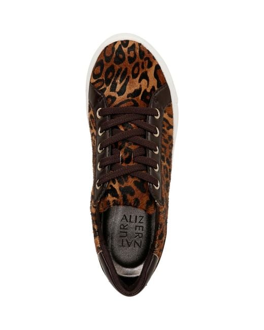 Naturalizer Brown Morrison Lace Up Sneakers