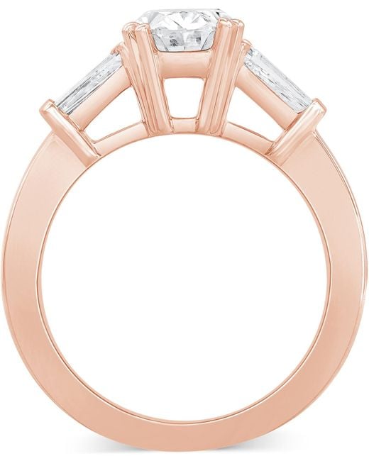 Badgley Mischka White Certified Lab Grown Diamond Engagement Ring (2-1/2 Ct. T.w.