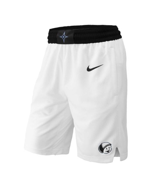 Nike White Ucf Knights Replica Performance Basketball Shorts for men