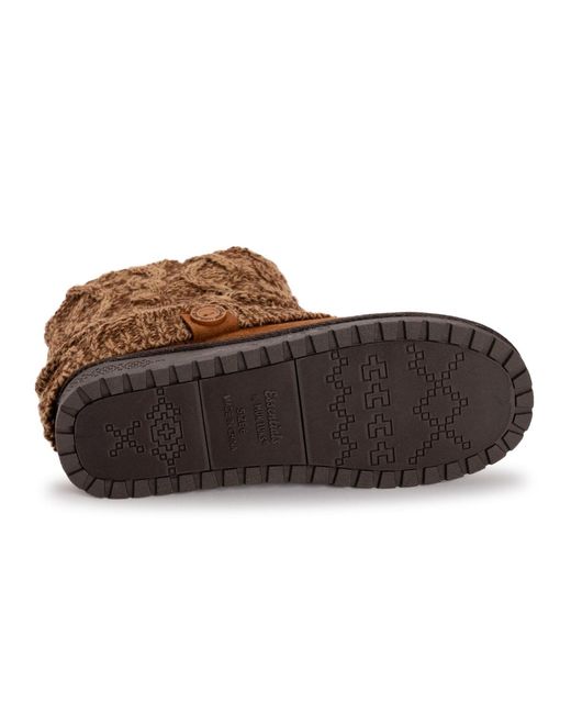 Muk Luks Brown Laurel Boots