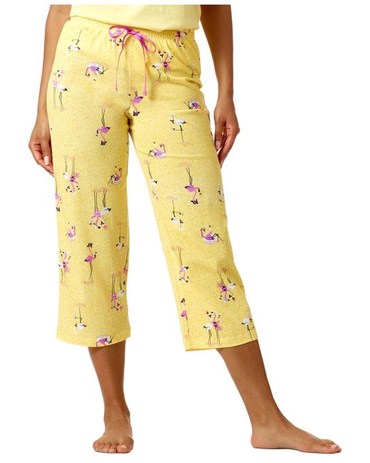 hue capri pajama bottoms