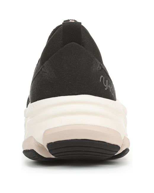 Ryka Black Devotion Max Slip On Walking Sneakers