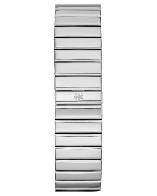Tory Burch Metallic The T Watch Stainless Steel Bracelet Watch 18mm