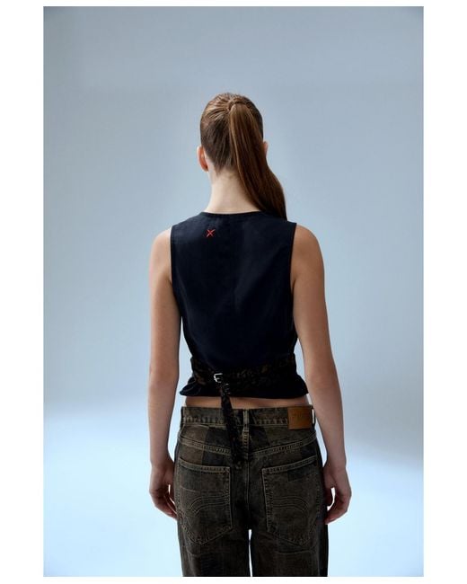 Pcfg Black Leopard Kangaroo Vest