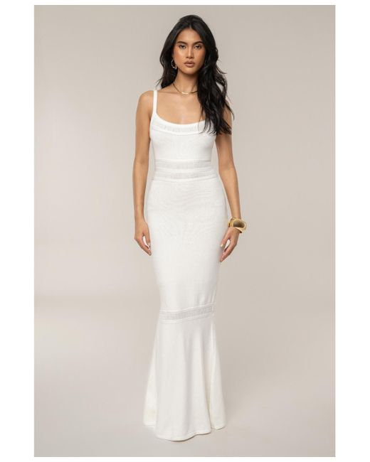 JLUXLABEL Natural Lumen Knit Maxi Dress