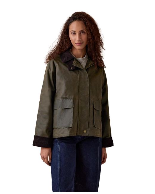 Celtic & Co. Brown Wax Barn Jacket