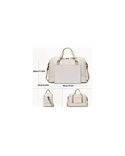 Batfox Blue Three-dimensional Diamond Patterned Small Square Tote