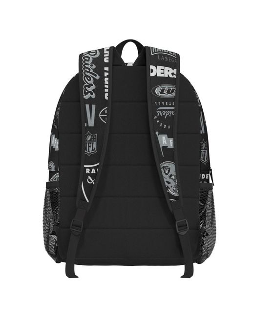 Outerstuff Black Las Vegas Raiders Backpack And Lunchbox Set