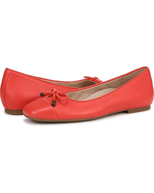 Vionic Red Klara Ballet Flats