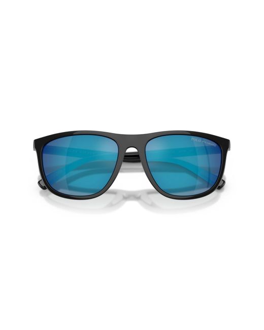 Polo Ralph Lauren Blue Polarized Sunglasses for men
