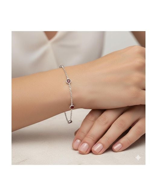 Simona Metallic Sterling Silver
