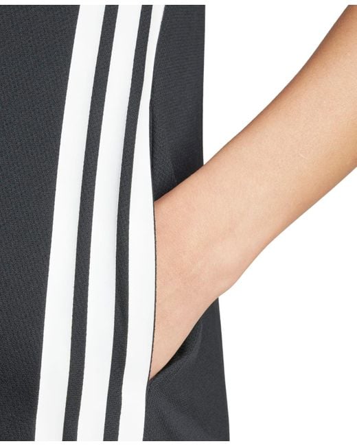 adidas Tiro Cut 3-strippes Soft Mesh Dress in Black | Lyst adidas Tiro Cut 3-strippes Soft Mesh Dress in Black | Lyst