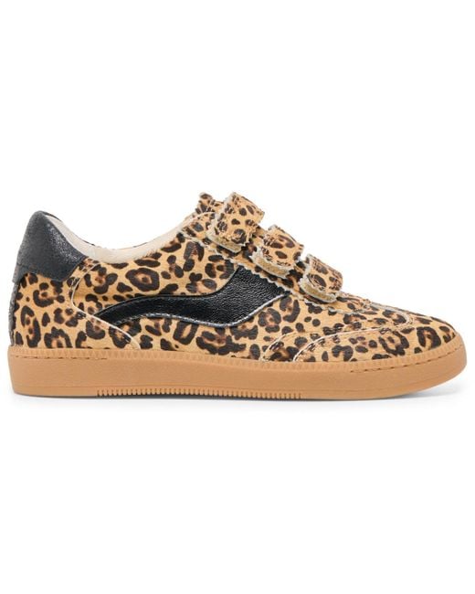 Dolce Vita Natural Notice Velcro Strap Low Profile Sneakers
